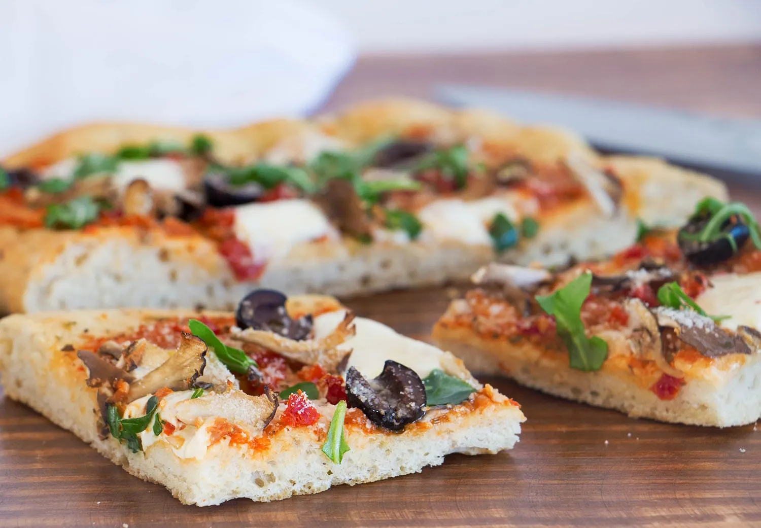 Focaccia Bread Pizza